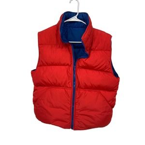 Vtg 80s EMS Eastern Mountain Sports Down Feather Reversible Size L